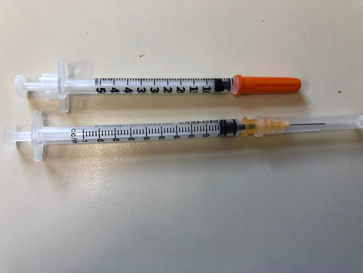 insulin syringe units