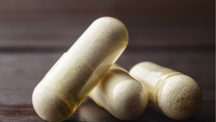 Glucosamine pills.