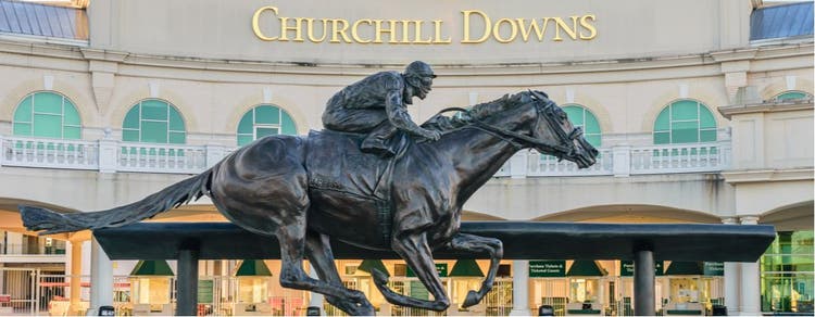 Churchill Downs, home of the Kentucky Derby.
